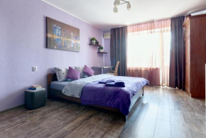 Гостиница S48 NEW MODERN APARTMENT - AMAZING PANORAMIC VIEW WITH BALCONY 10 FLOOR ON GULLIVER MALL - PALACE OF SPORTS, Shovkovychna St, 48  Киев